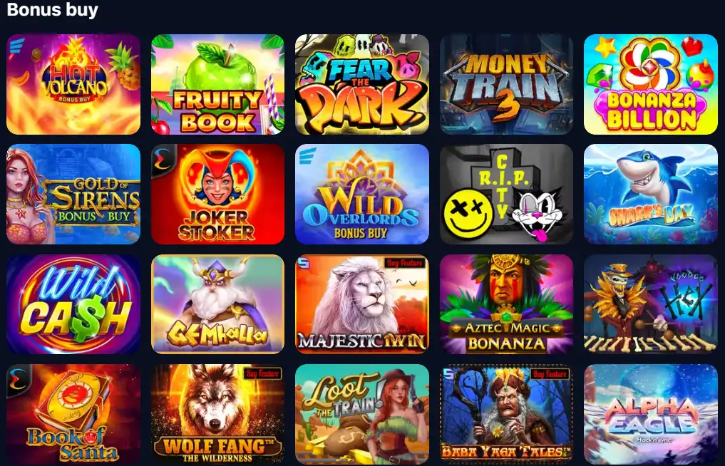 1win casino bonus games